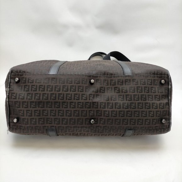 Fendi Shoulder Bag Brown Canvas TRAVEL BAG DIAPER BAG - Picture 5 of 14